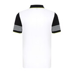 Julius Short Sleeve Polo Shirt // Black (2XL)
