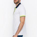 Capri Short Sleeve Polo Shirt // White (3XL)