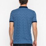 Lyon Short Sleeve Polo Shirt // Indigo (3XL)