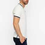 Sebastian Knitwear Polo Shirt // Ecru (L)