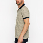 Jackson Short Sleeve Polo Shirt // Beige (L)