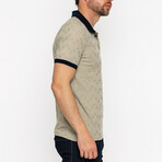 Jackson Short Sleeve Polo Shirt // Beige (2XL)