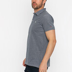 Sawyer Short Sleeve Oxford Polo Shirt // Heather Gray (3XL)