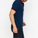 Nestor Short Sleeve Polo Shirt // Navy (S)