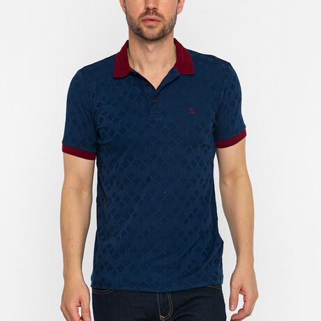 Nestor Short Sleeve Polo Shirt // Navy (XS)