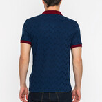 Nestor Short Sleeve Polo Shirt // Navy (2XL)