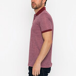 Connor Short Sleeve Polo Shirt // Bordeaux (3XL)