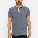 Sawyer Short Sleeve Oxford Polo Shirt // Heather Gray (S)