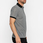 Griffin Short Sleeve Polo Shirt // Gray (M)