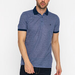 Derek Short Sleeve Polo Shirt // Indigo (M)