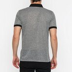 Griffin Short Sleeve Polo Shirt // Gray (L)