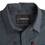 Cresta // Outdoor Shirt // Anthracite (XL)