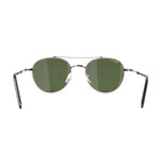 Men's SF224S Sunglasses // Shiny Gunmetal + Black