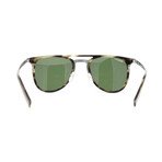 Men's SF218S Sunglasses // Striped Khaki