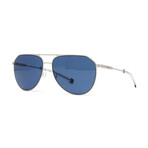 Men's SF219S Sunglasses // Matte Silver