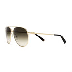 Men's SF157S Aviator Sunglasses // Gold