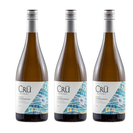 2020 Cobblestone Vineyard Unoaked Chardonnay // Set of 3 // 750 ml Each
