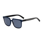 Men's DIOR0200S Sunglasses // Blue + Blue