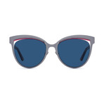 Women's DIORINSPIRED Sunglasses // Gray + Gray Tortoise + Blue