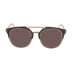 Men's DIORCOMPOSIT1-F Sunglasses // Plum + Brown