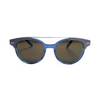 Men's BLACKTIE220S Sunglasses // Blue Gray + Brown