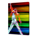 Freddie Mercury in Color (12"H x 8"W x 0.75"D)