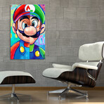 Super Mario and Luigi (12"H x 8"W x 0.75"D)
