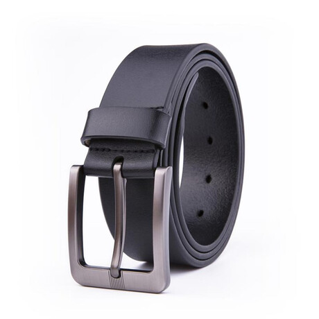 Genuine Leather Casual Belt // Black (30)