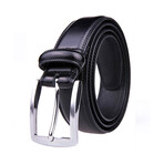 Genuine Leather Dress Belt // Black (32)