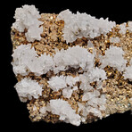 Calcite on Chalcopyrite