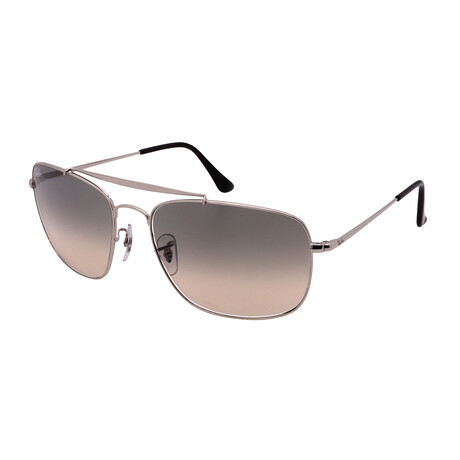 Men's RB3560-11749 Aviator Sunglasses // Silver