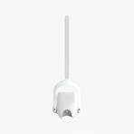 FlushBrush // Self-Cleaning Toilet Brush Kit (White)