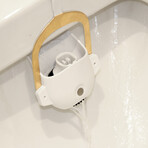 FlushBrush // Self-Cleaning Toilet Brush Kit (White)