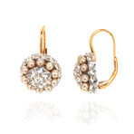 Garbo 18k Rose Gold + Sapphire Earrings // Store Display