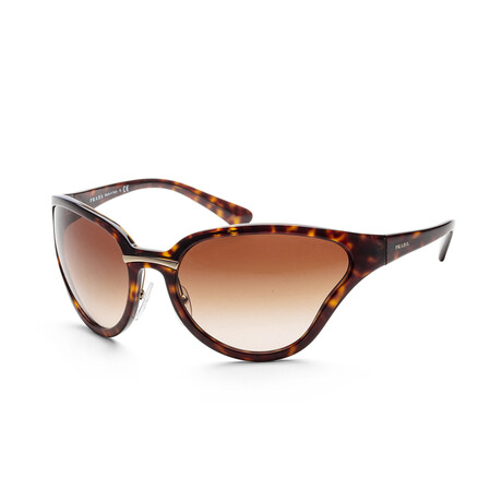Women's PR22VS-2AU6S168 Sunglasses // Havana + Brown
