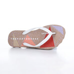 Spot Flip Flop // White + Rose (EU Size 40)