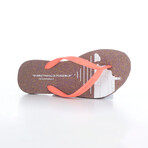 Gam Flip Flop // Coral + Purple (EU Size 40)