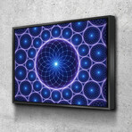 Sacred Aerial (16"H x 20"W x 1.5"D // Floating Frame)