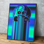 Deceased (16"H x 20"W x 1.5"D // Floating Frame)