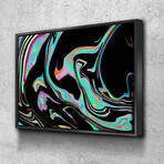 Iridescent (16"H x 20"W x 1.5"D // Floating Frame)