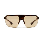 Men's FT0797S Shield Sunglasses // Amber Havana