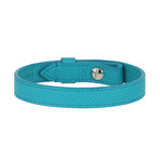 Leather Bracelet // Turquoise