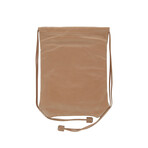 Drawstring Backpack // Taupe