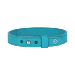 Leather Bracelet // Turquoise