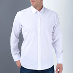 Luke Button Up Shirt // White (Small)