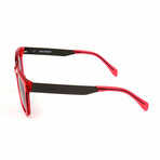Men's SZV155-02GR Sunglasses // Transparent Fuchsia