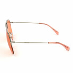 Men's SZV148-579 Sunglasses // Palladium + Light Orange