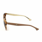 Men's SZV005-07LC Sunglasses // Light Brown + Tan