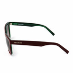 Men's SZV096-09WI Sunglasses // Dark Red
