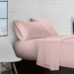 Super Soft Triple Brushed Microfiber Sheet Set // Rose (Twin)